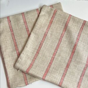 Handcrafted Striped Pillows covers with Pillows